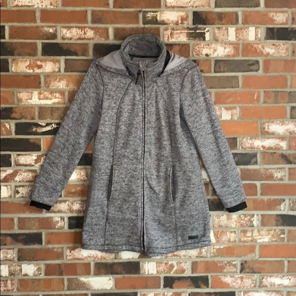 Gray Calvin Klein performance jacket